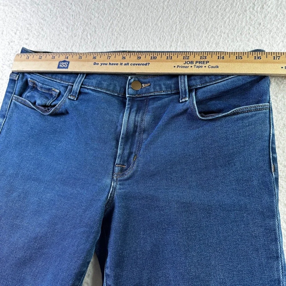 J Brand Dark Wash Skinny Leg Jeans Women Size 31 High Rise‎ Stretch Denim Clssic